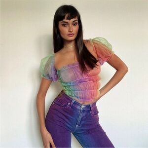 Lirika Matoshi Rainbow Dream Come True Top